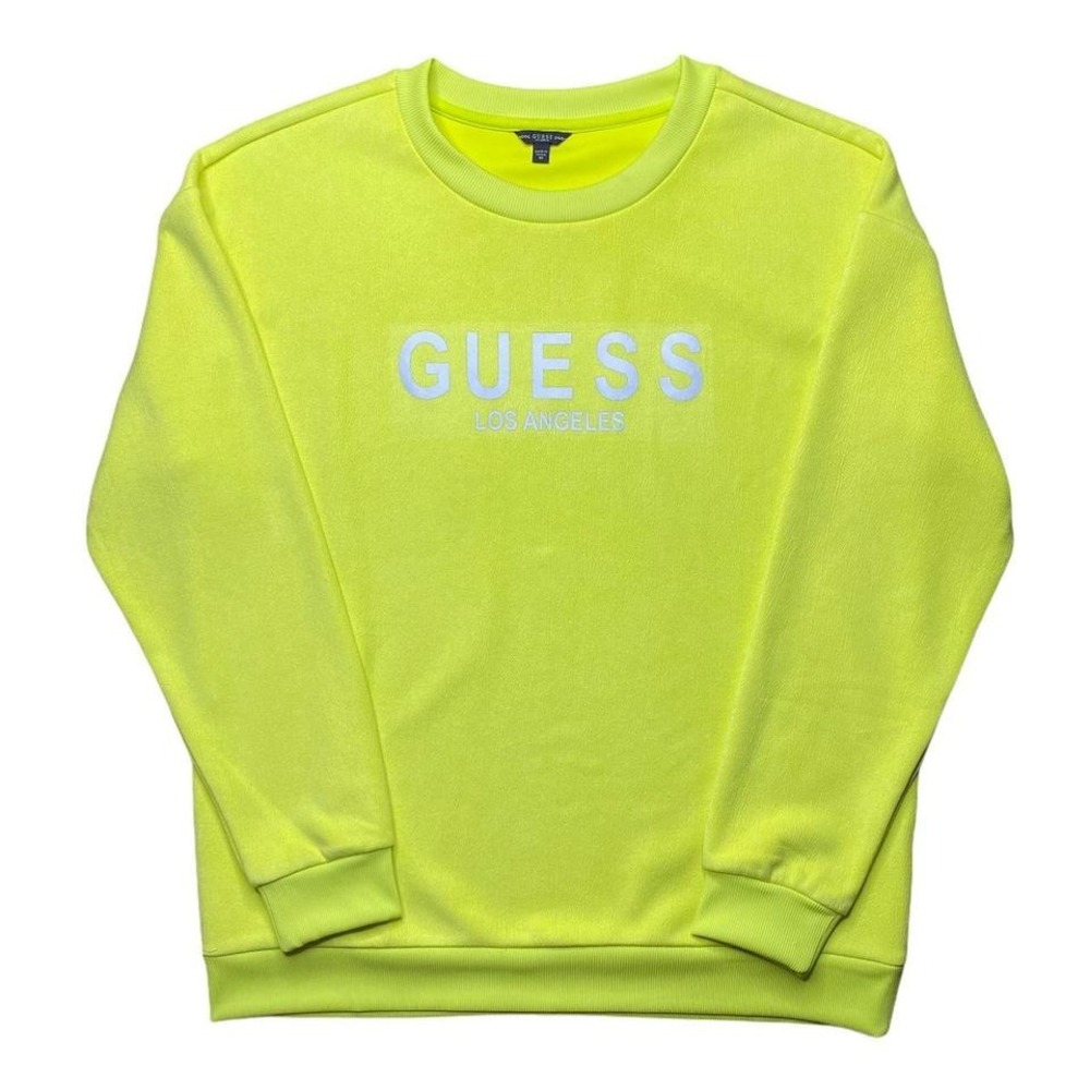 GUESS LOS ANGELES neon green‎ sweater